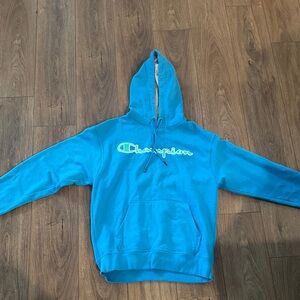 Champion Vibrant Blue Pullover Hoodie